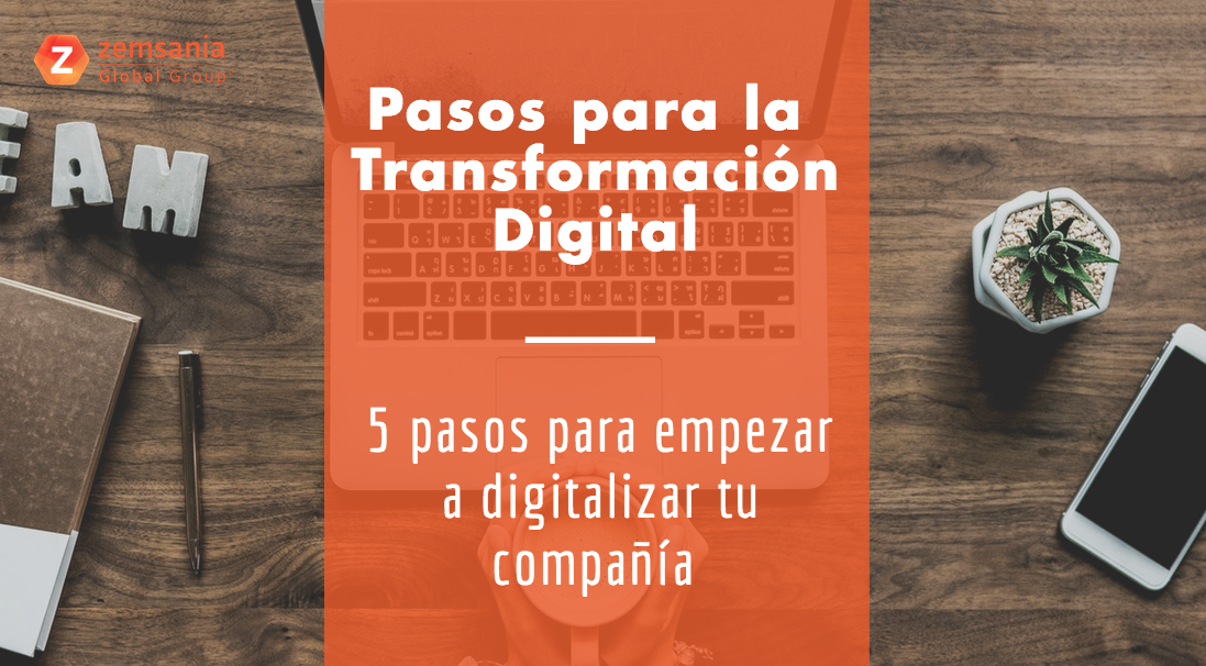 5 pasos transformacion digital