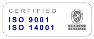 Certificación ISO 9001 y 14001